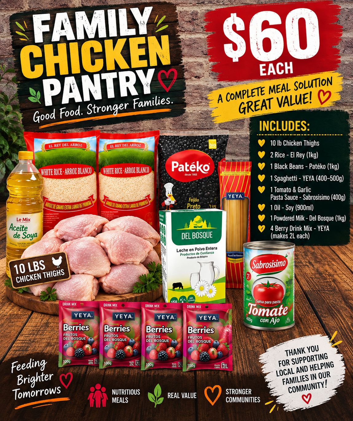 Family Chicken Pantry