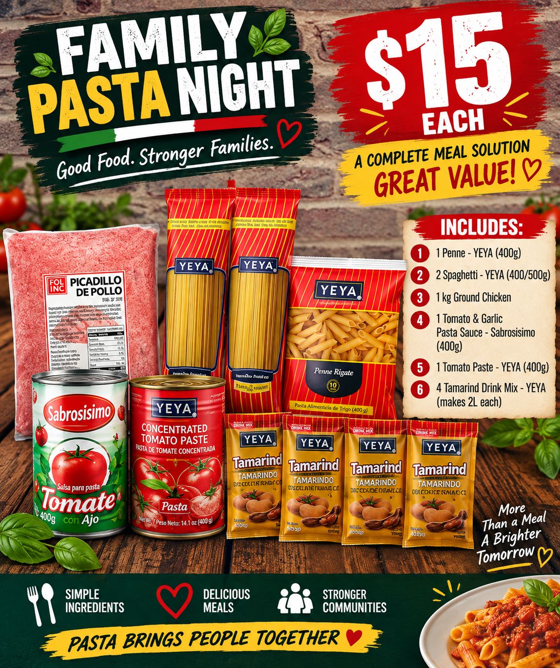 Family Pasta Night