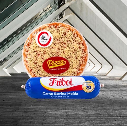 Pizza Combo - Cheese Pizza with 500g Ground Beef