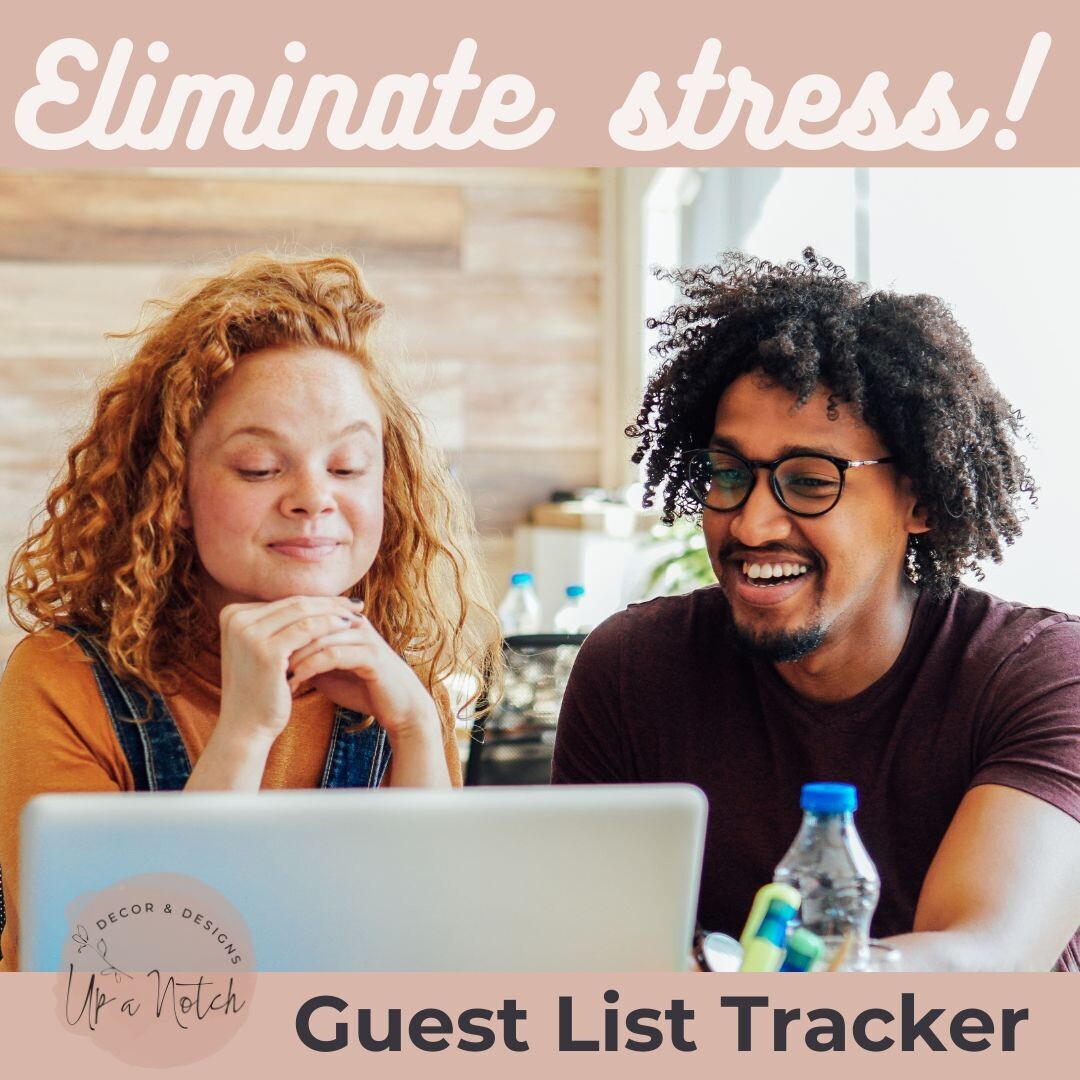 Wedding Guest List Planner and Tracker