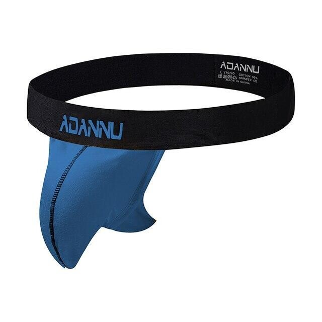 Men's Jockstraps by ADANNU (Model No. AD158) Blue