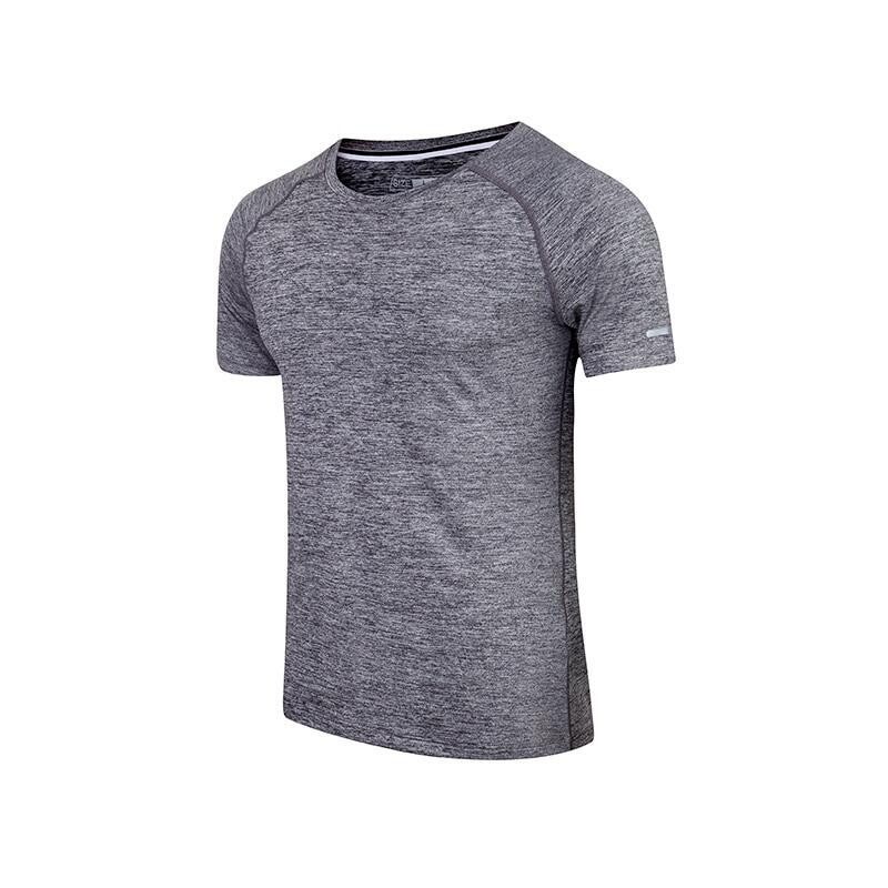 KACIGEYA: Men's Running Short Sleeves Quick Dry Training Compression Loose Sports Shirts