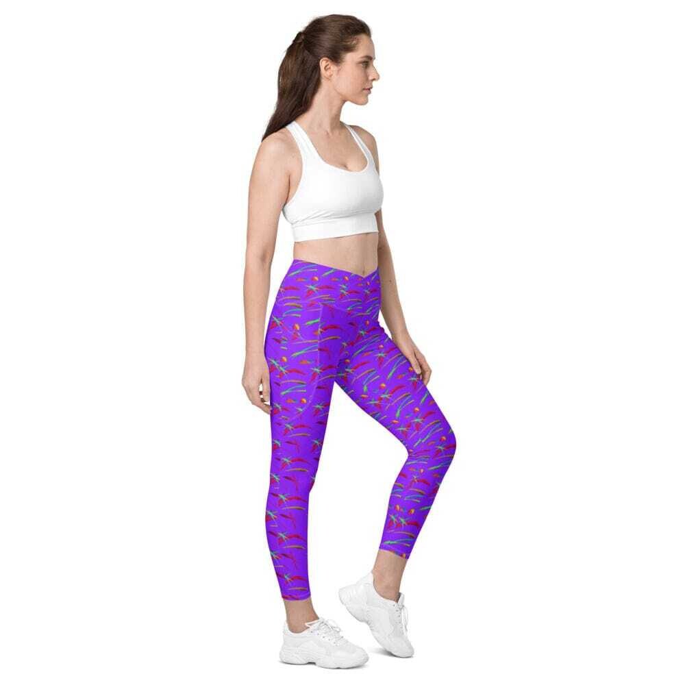 CARTERBRITO URBAN FASHION'S: Crossover leggings with pockets