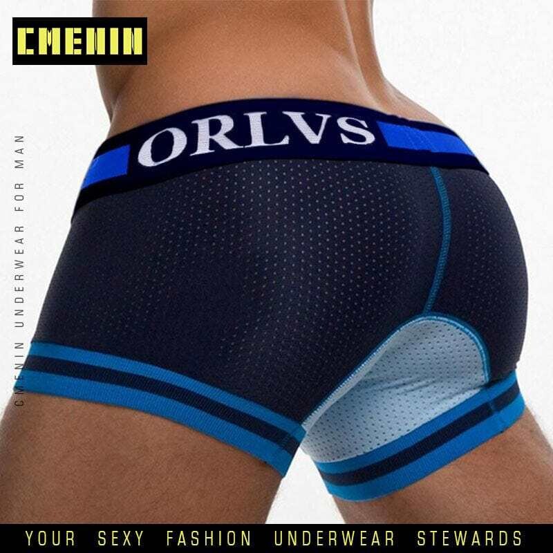 Men's Mesh Boxer Shorts underwear CMENIN