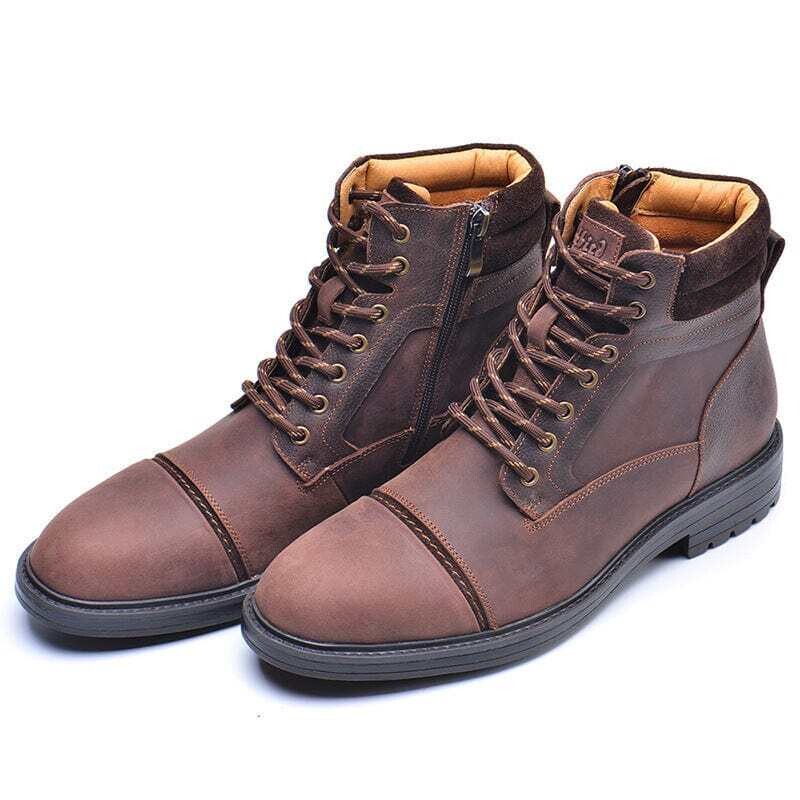 Genuine Leather Boots Shoes Men's Chelsea Boots Luxury Ankle Boots for Men OEM/ODM Best Seller