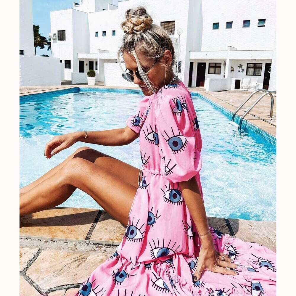 Polovedo: Women's Bikini Beach Maxi Dress Cover-Ups
