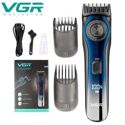 VGR: Household Professional Hair Clipper Man Current Style Original  VGr Brand Haircut Machine for Beard V-080 Trimmer Comb Trim