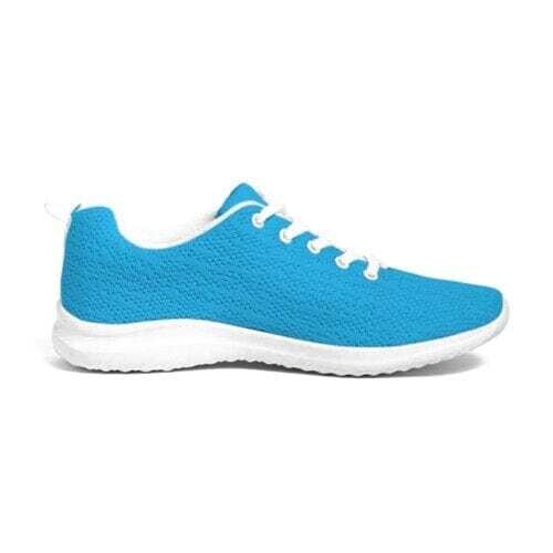 Uniquely You Womens Sneakers - Vibrant Blue Low Top Sports Shoes
