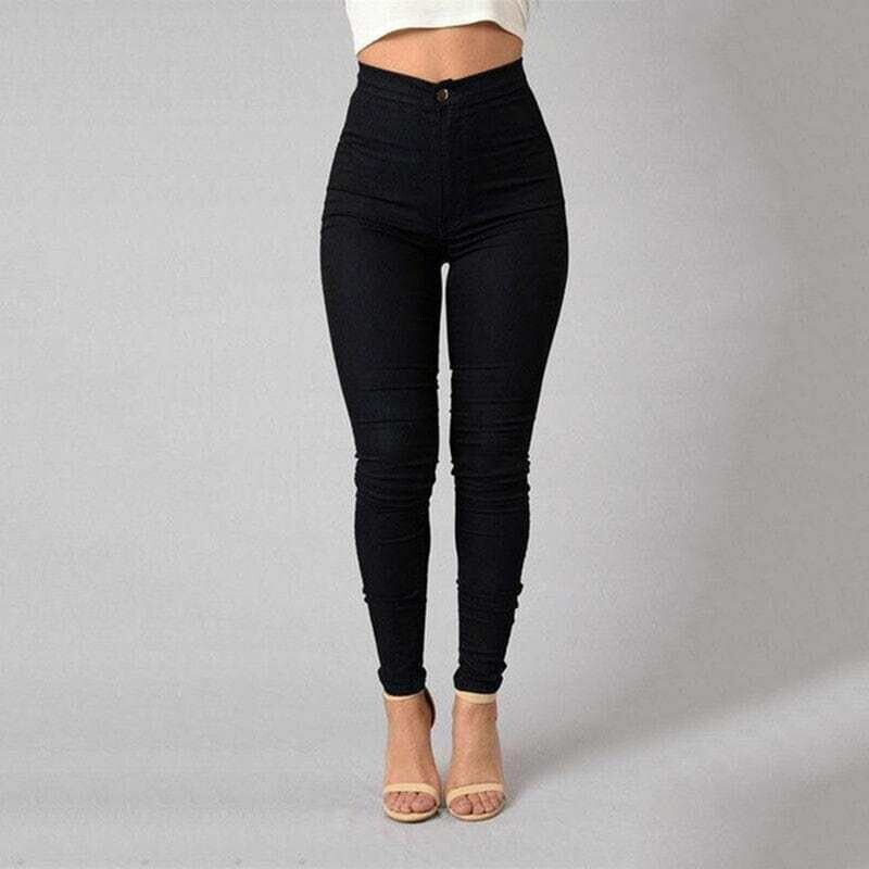 Women Assorted Colored  High Waist Skinny Pencil Jeans | Available In Plus Sizes |