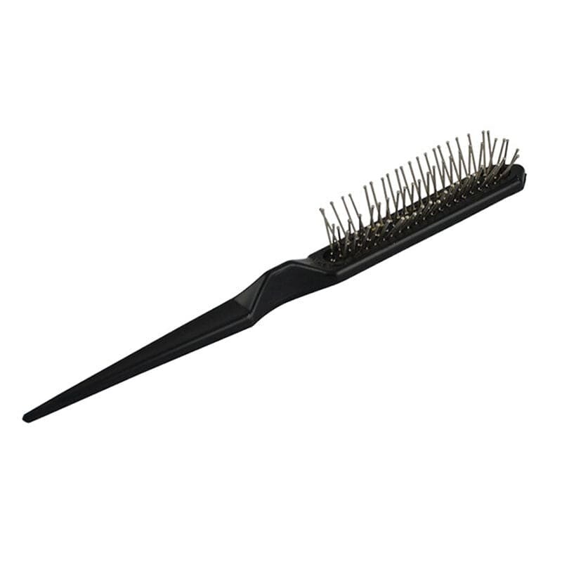 Professional Hair Comb Pointed Tail Black Steel Wig Brush Accessories Hairstylists Tool