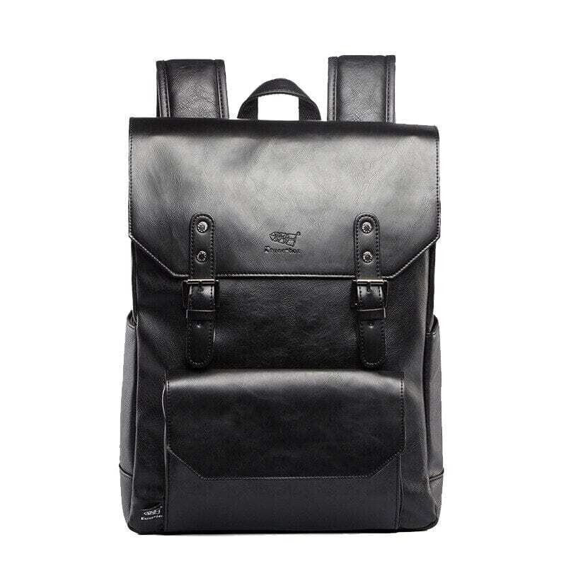  Three Brand Leather Vintage Backpack Daypacks Laptop bag
