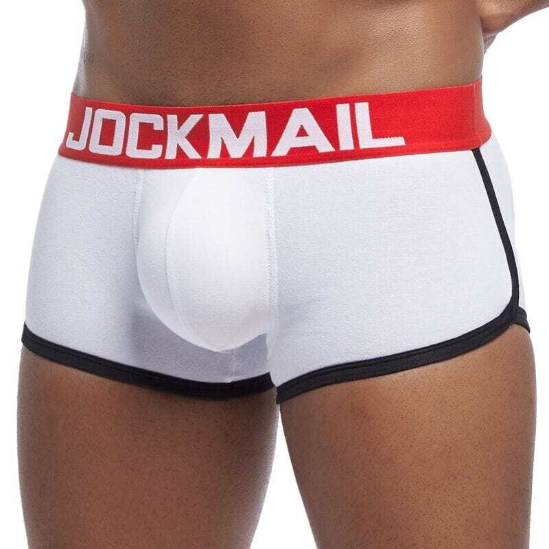 Padded boxers Front and butt lifting cotton Hip-up trunk with removable sponge pads