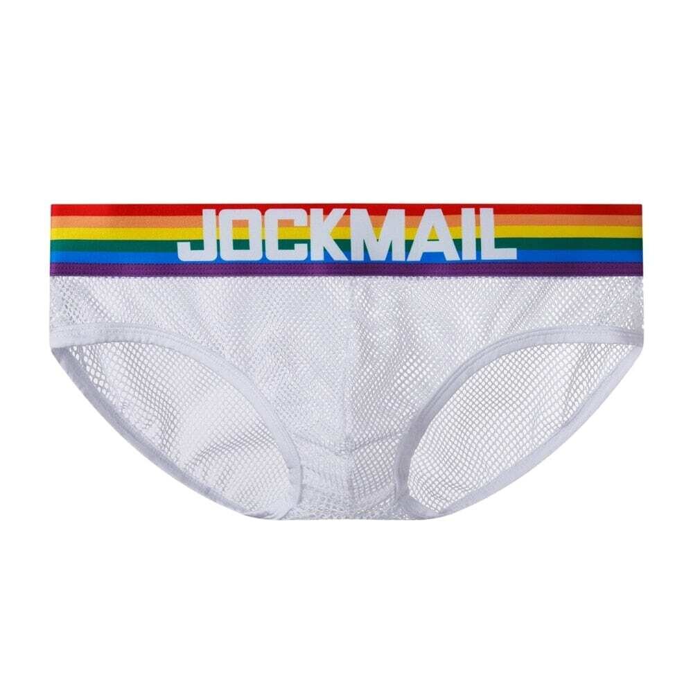 JOCKMAIL Youth Fashion U convex Men's Underwear Low Waist Cotton Sexy