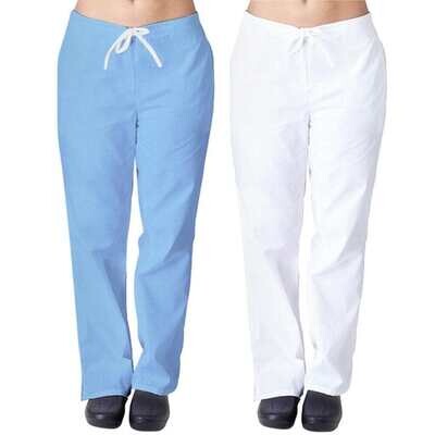 Plus Size Nurse Uniform Flare Leg Pant With Pocket Pants A50
