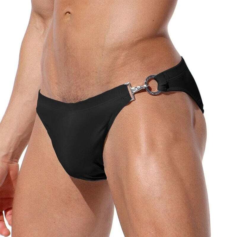 Men Underwear Pad Swimsuit sexy male swimming briefs Quick drying Tanga men