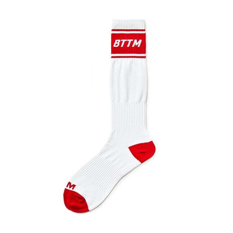Fashion Red Black White Unique Design Men Nylon Sports Long Tube Football Socks Comfortable