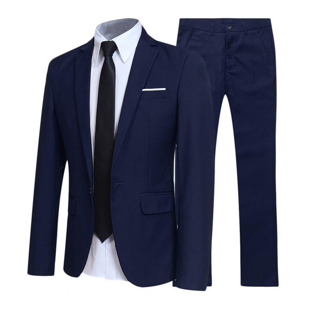 Suit Men Two-Piece Business Dress Professional Small West Decoration  Groomsmen Clothing