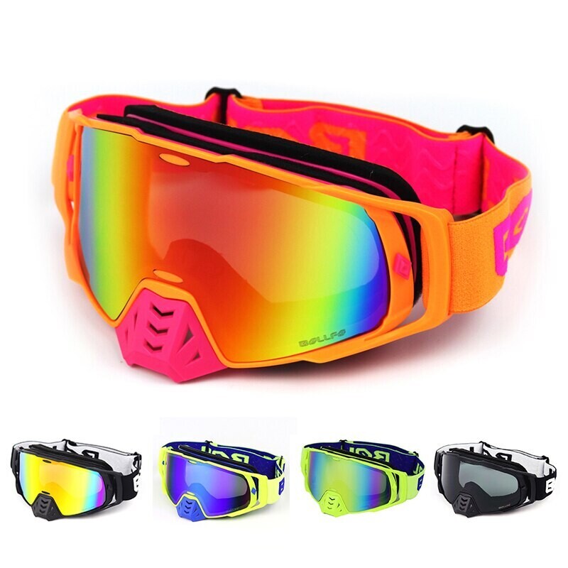 Motorcycle Helmet Goggles Sunglasses Windproof Motocross Motorbike Safety Glasses UV Protective Anti-Glare Cycling Racer Eyewear