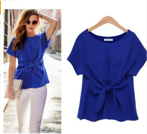 2022 Customize Available Plus Size Chiffon Blouse And Shirts For Summer Short Sleeve Women Clothing Fashionable Loose Shirts