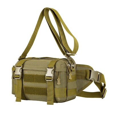 2022 New Waist Bag Multi-Function Tactical Camouflage Outdoor Sports Waist Bag