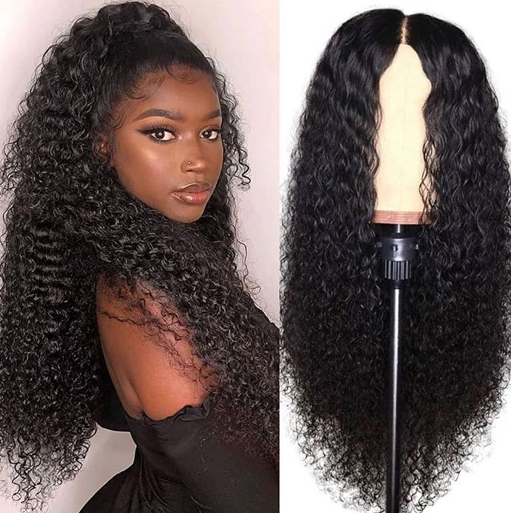Deep Curly Lace Front Virgin Indian Human Hair Wigs or Lace front 13x4 Virgin Brazilian Human hair wigs are available.
