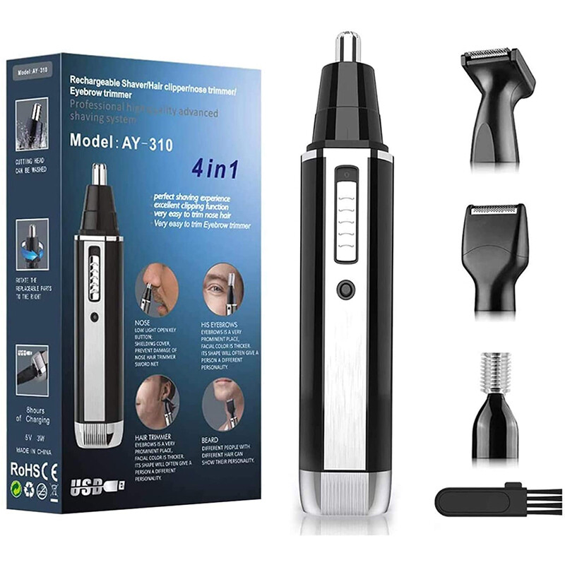 Rechargeable Private Label Mini Electric Eyebrow Trimmer Facial Hair Removal Shaver Hair Clipper
