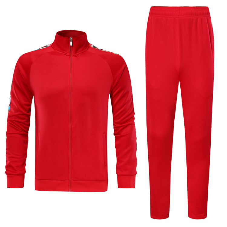 Wholesale Sportswear Football Soccer Tracksuits Football Club Long Sleeve Training Tracksuit Men's Soccer Jacket