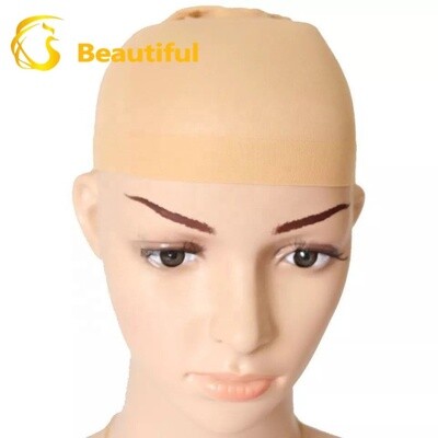 Wholesale Fashionable hot sell Mesh Weaving Wig Cap, Elastic Stretchable Hair Net Hair Mesh care products for making women wigs