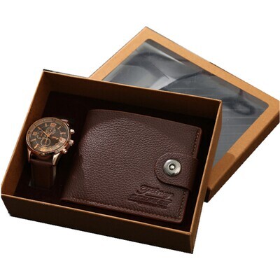 Hot sell Men's Gift Set Watch  belt /wallet Sets Business Gift Sets