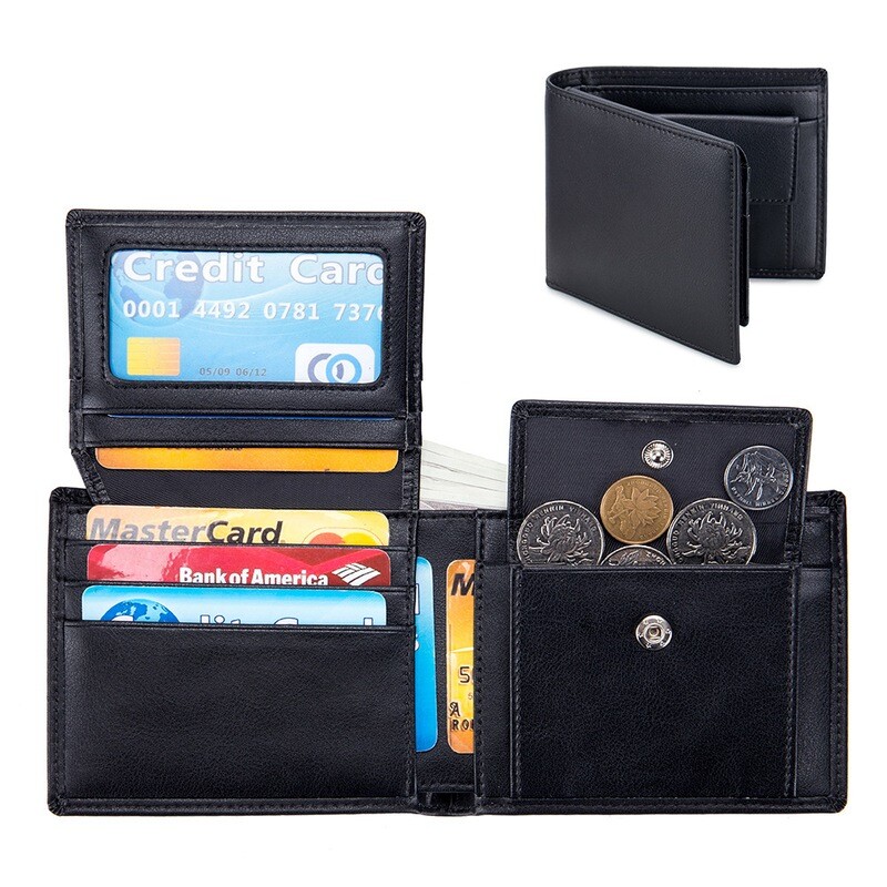 RFID card holder men's wallets travel wallets men's purses