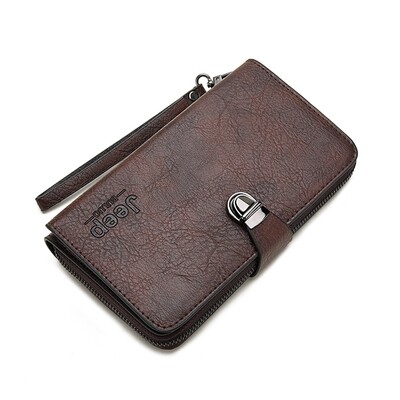 New men's long wallet multi-card size clutch phone bag men's wallet