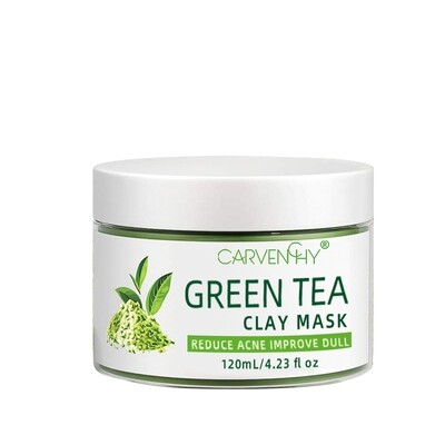 Facial Moisturizing Mask Acne Removal Repair Skin Cleansing Green Tea Mud Mask Clay Mask