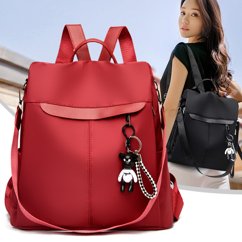 Women Backpack Purse Waterproof Oxford Shoulder Bag Small Travel bag Casual Anti-theft Backpack