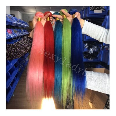 Colored Hair Vendors Wholesale Free Sample Mink Natural Raw Virgin Brazilian Cuticle Aligned Hair Bundles Human Hair Extension