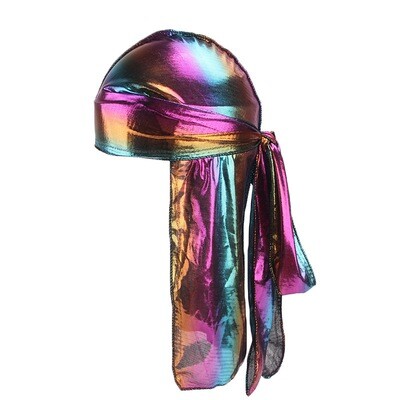 Premium Silky Durags with Long Tail 360 Waves Durag Cap