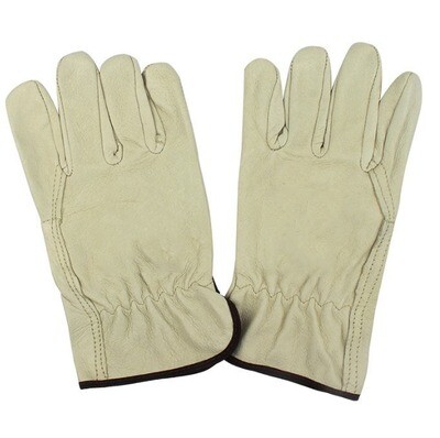Safety gloves Pigskin leather full palm gloves for comfort and wear.
