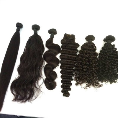 Free Sample Package Only in Live Show Real Unprocessed  Virgin Cuticle Aligned Human Hair