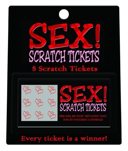 Sex! Scratch Tickets