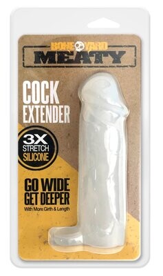 Meaty Cock Extender Clear