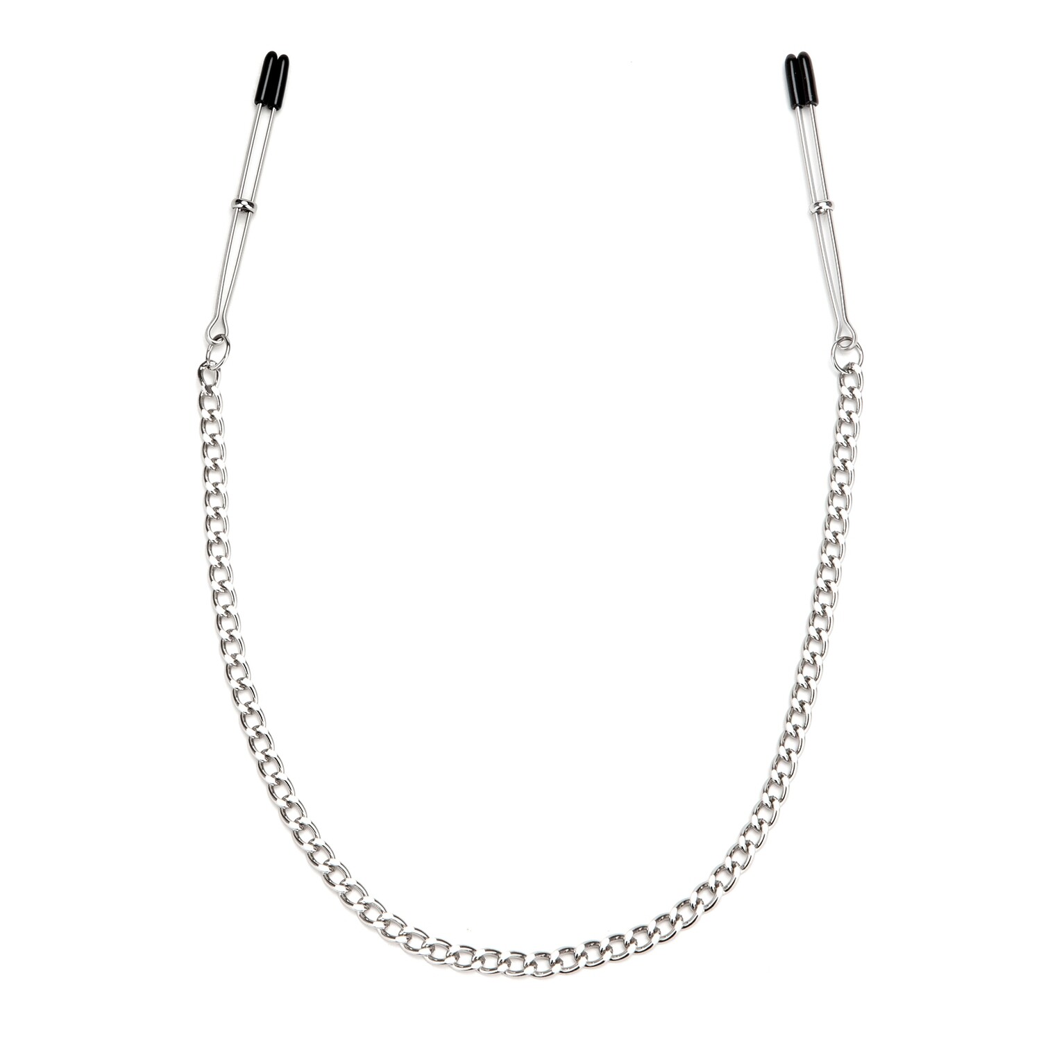 Adjustable Tweezer Nipple Clips With Chain