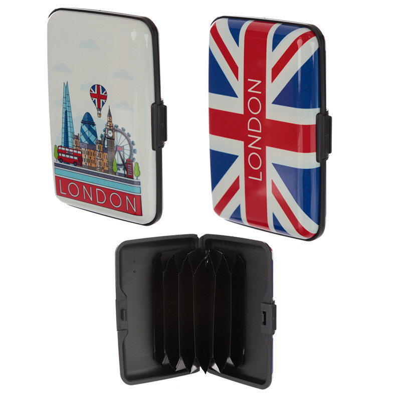 Contactless Protection Card Holder Wallet - London Icons