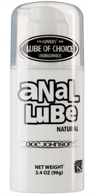 Anal Lube - Natural Lubricant - 3.4 Oz.