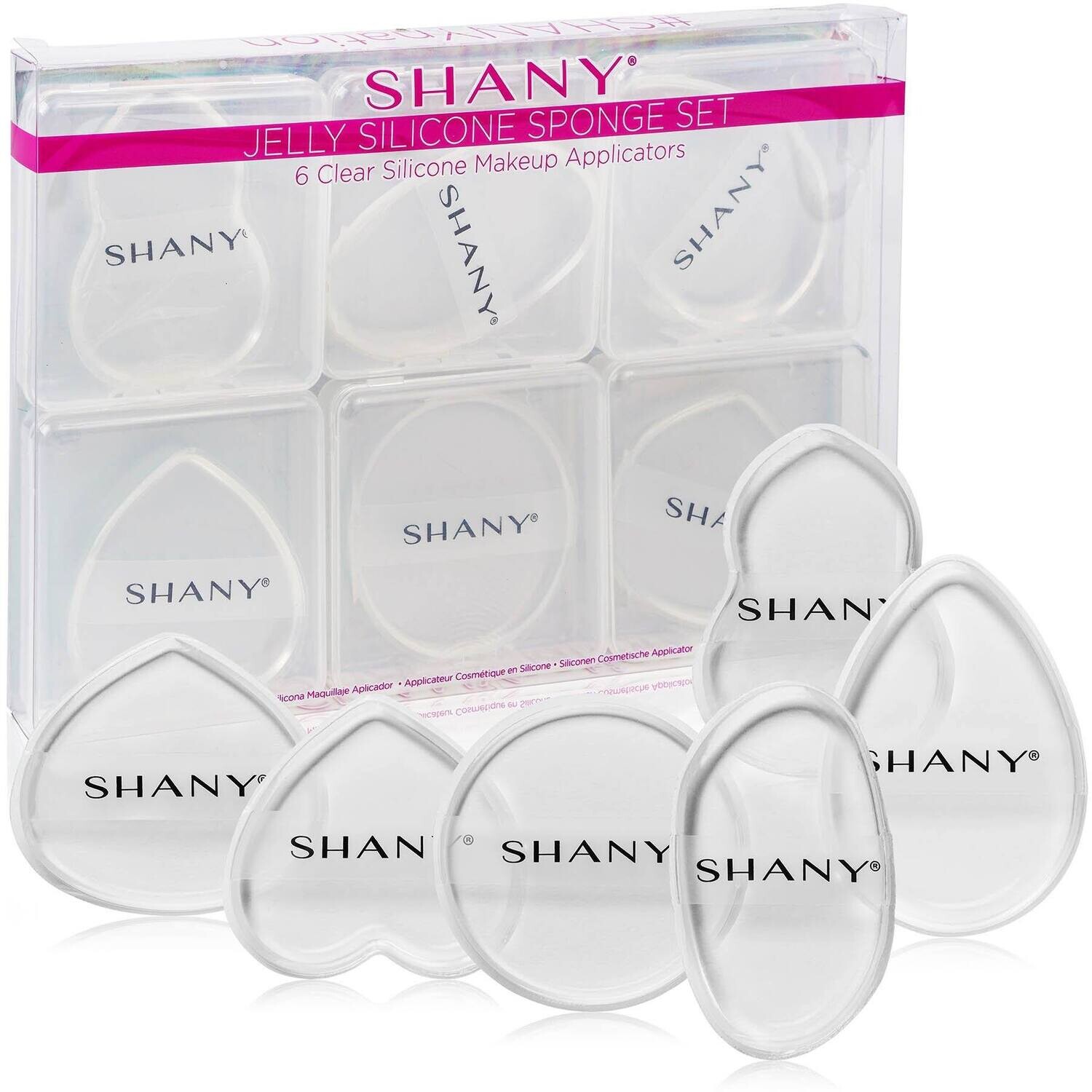 Stay Jelly Silicone Makeup Sponge Set of 6
