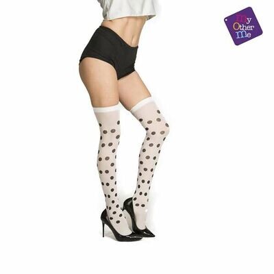 Costume Stockings My Other Me Points Black Size S