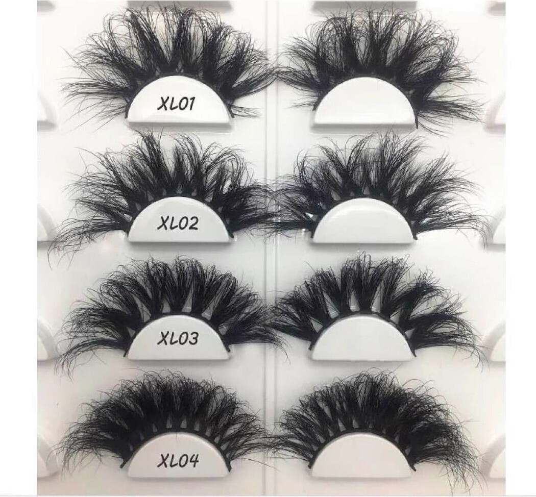 China Wholesale Cheap Luxury 3d 5d Mink lashes private label mink lashes 25mm fluffy mink eyelashes