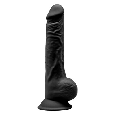 9.5 inch Realistic Silicone Dual Density Dildo with Suction Cup with