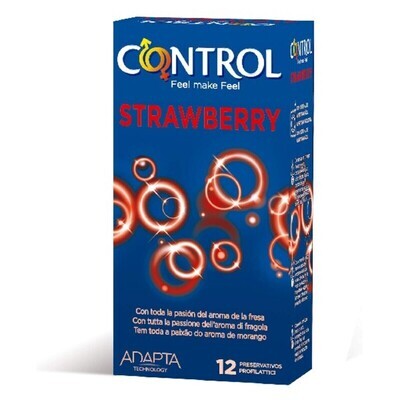 Condoms Control 43224 Strawberry (12 uds)