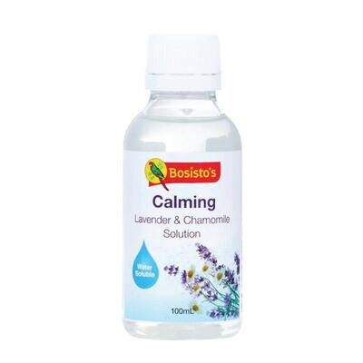 100mL Bosisto's Calming Lavender Chamomile Solution Stress Sleep Essential Oils