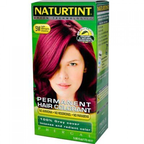 Naturtint 5m Light Mahogany Chestnut Hair Color (1xKit)