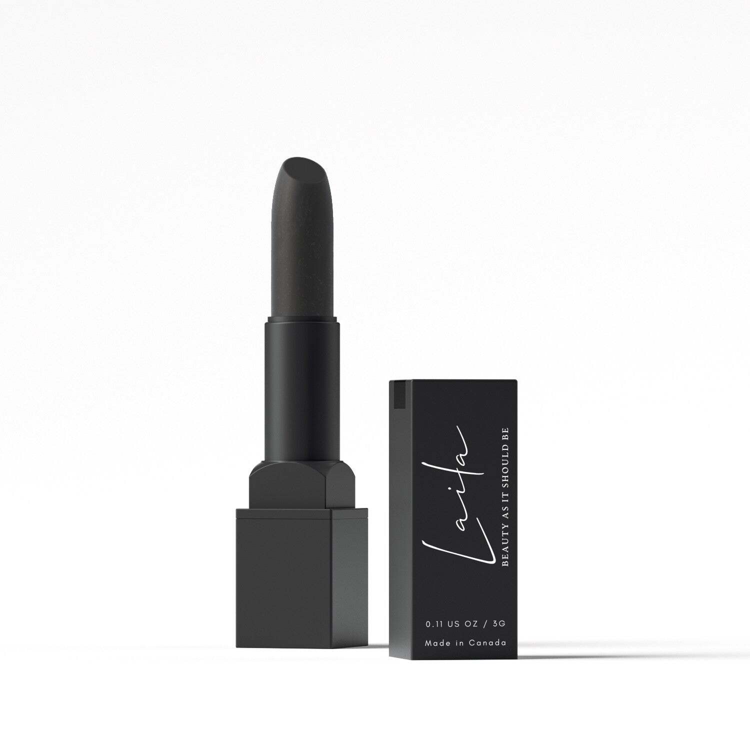 Deep Black - Matte Lipstick